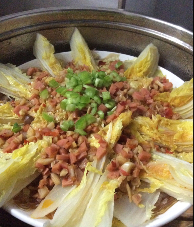 蒜蓉粉丝娃娃菜