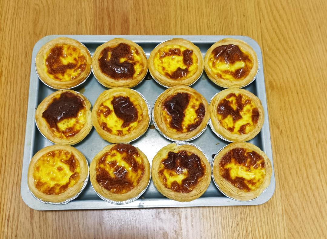 超嫩滑的葡式蛋挞(全蛋版)新手友好『秒杀KFC』