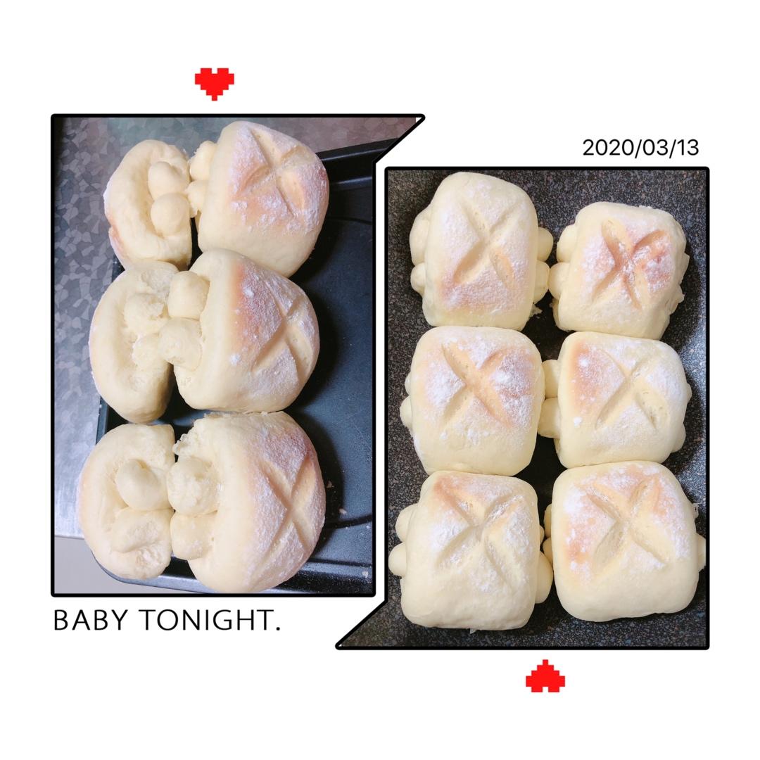 牛奶面包卷 北鼎烤箱食谱