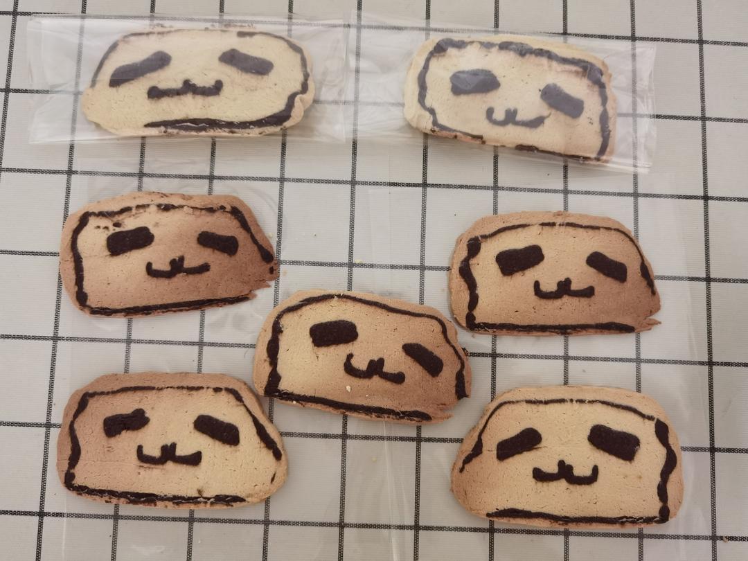 切片小电视饼干