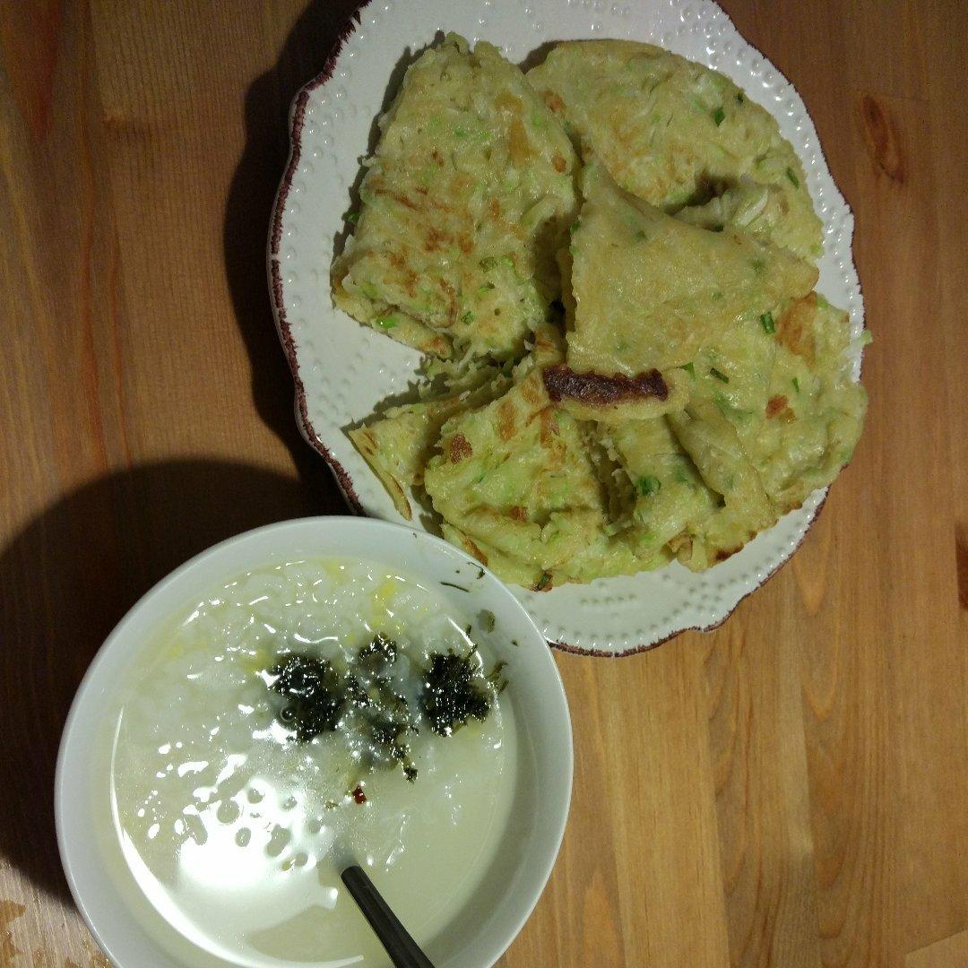 西葫芦饼（西葫芦塌子）