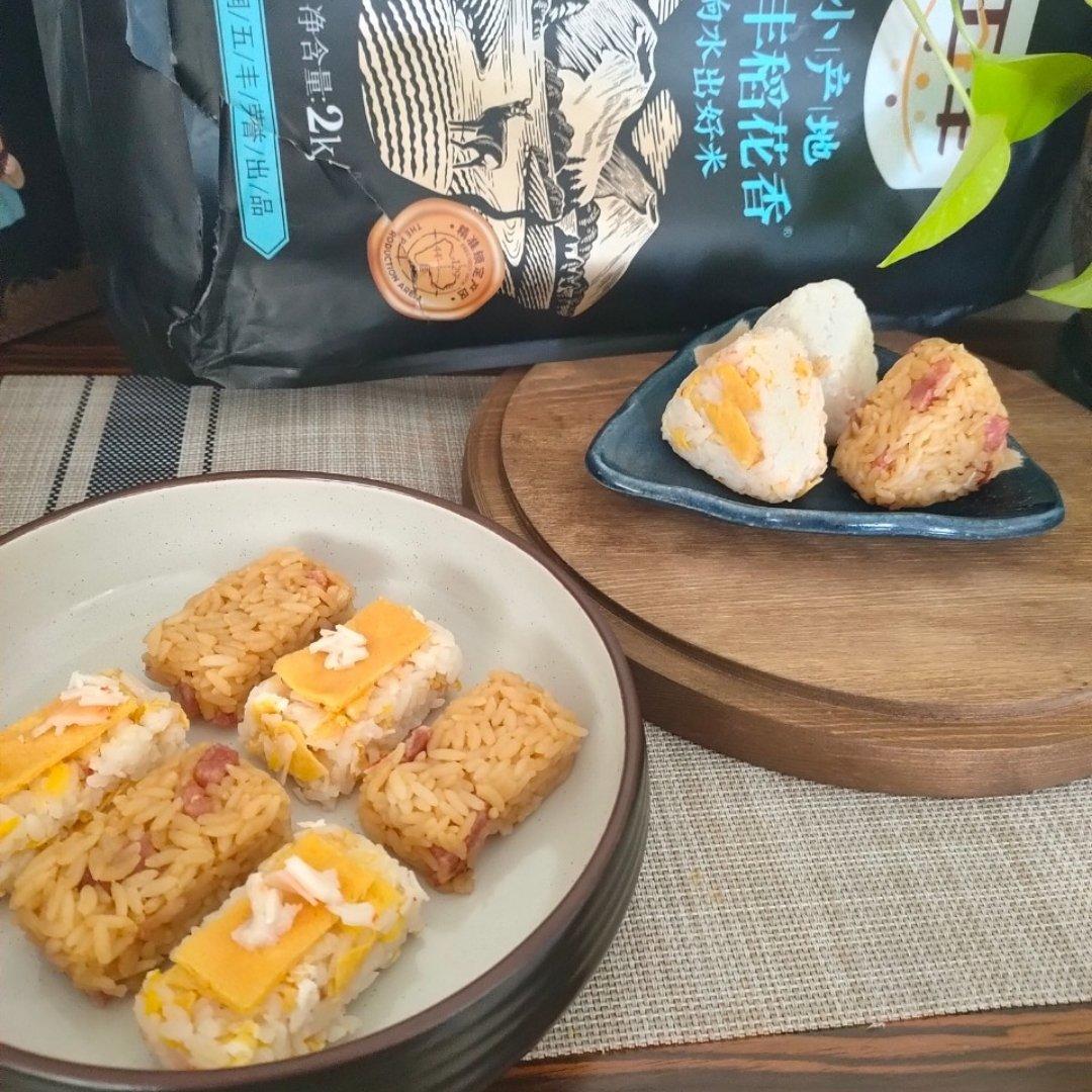 可以带出去野餐的釜山饭团  || 胡萝卜、鸡蛋饼、火腿等秘制而成