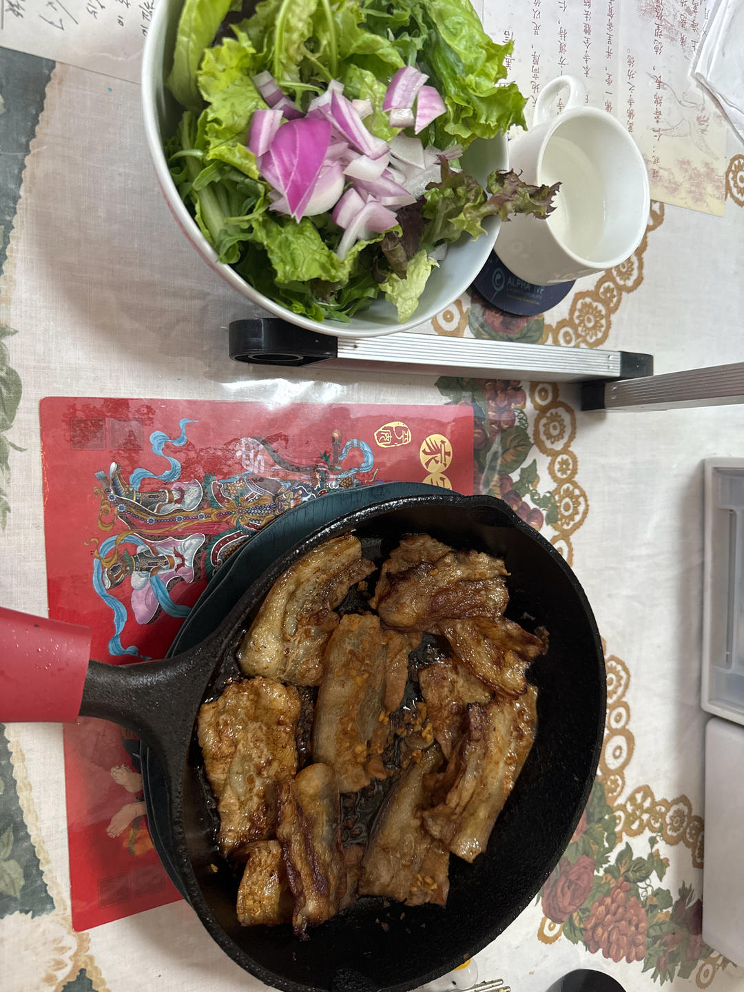 韩式无油香煎五花肉【附秘制腌料配方】
