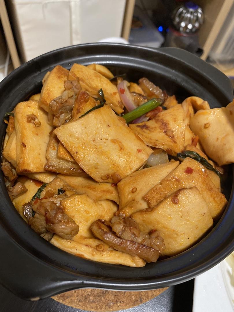 干锅千页豆腐