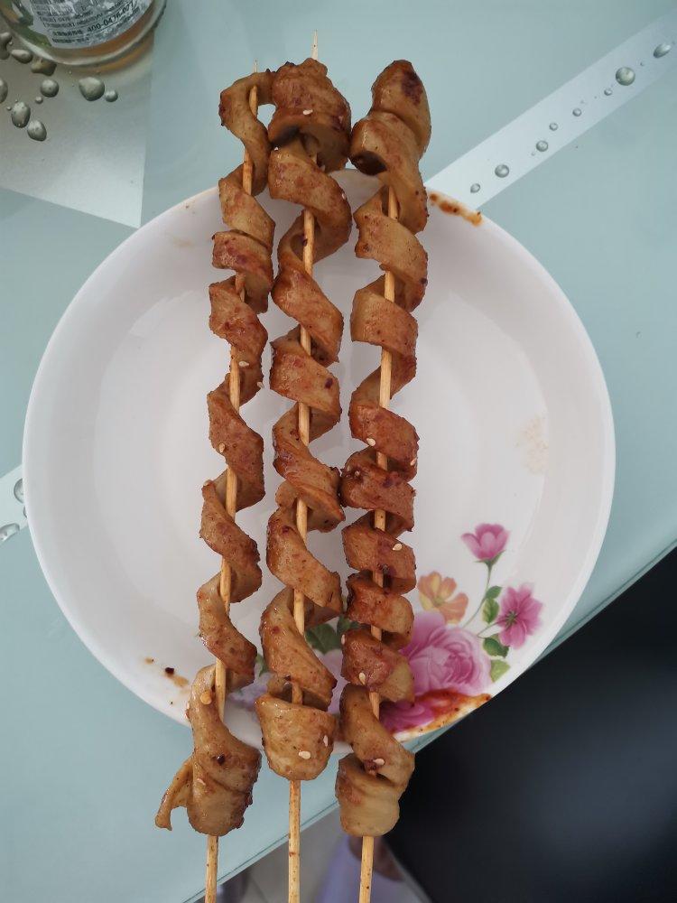 自制超级好吃的烤面筋