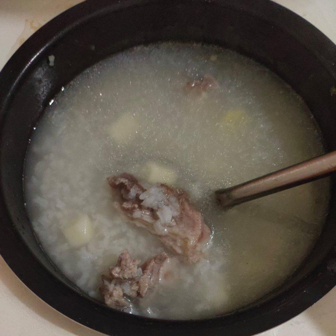 山药排骨粥