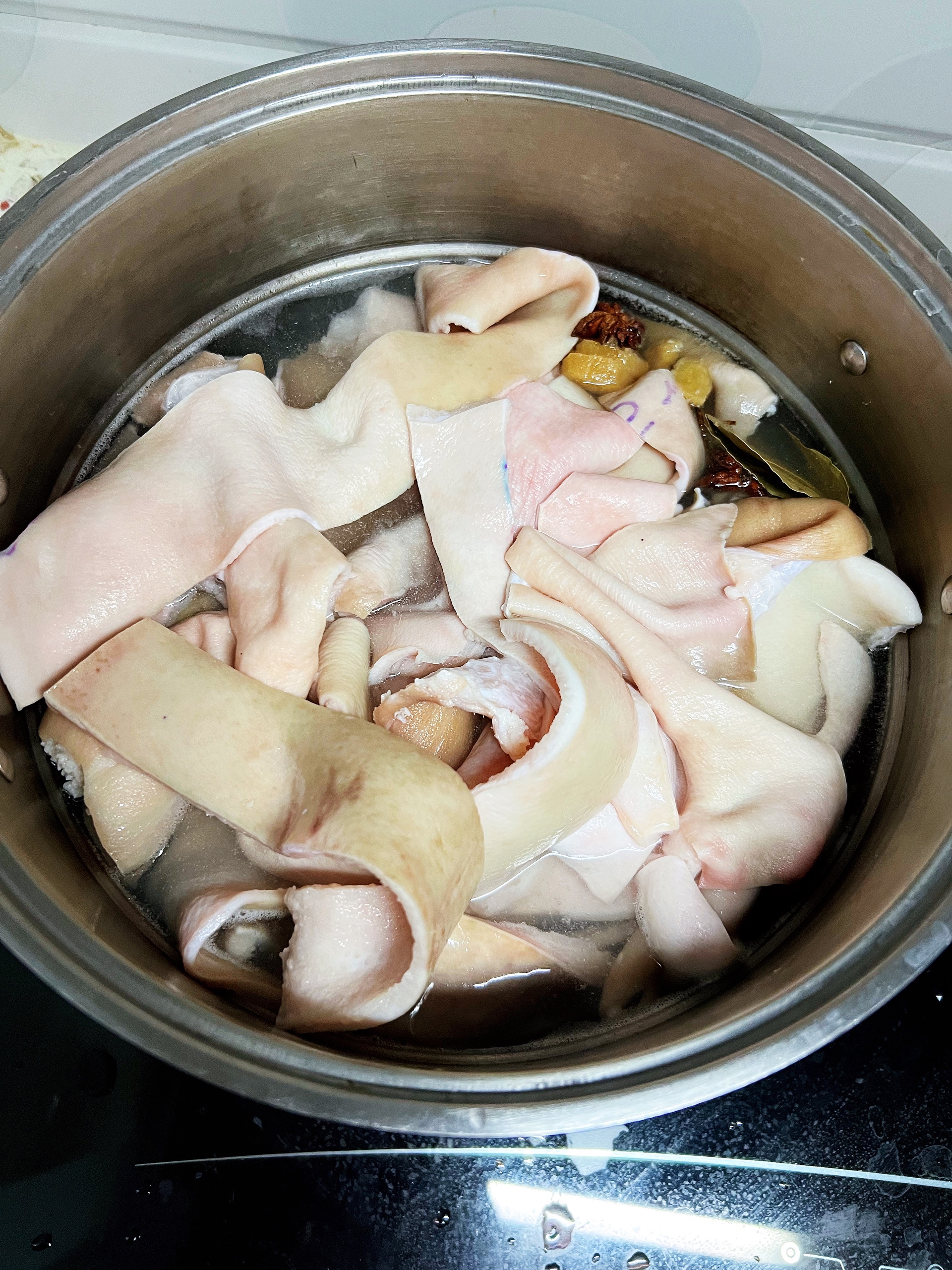 水晶猪皮冻/冻子肉（附料汁）的做法 步骤6