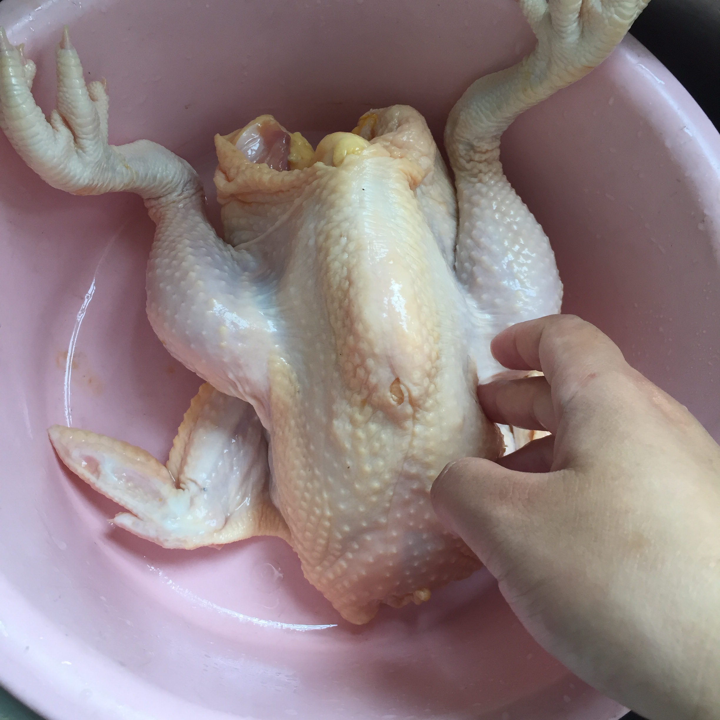 《无敌好吃的坤博砂锅烤窑鸡》的做法 步骤1