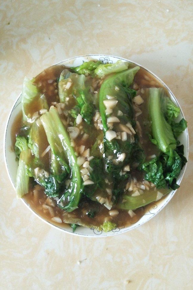 家常菜 蚝油生菜