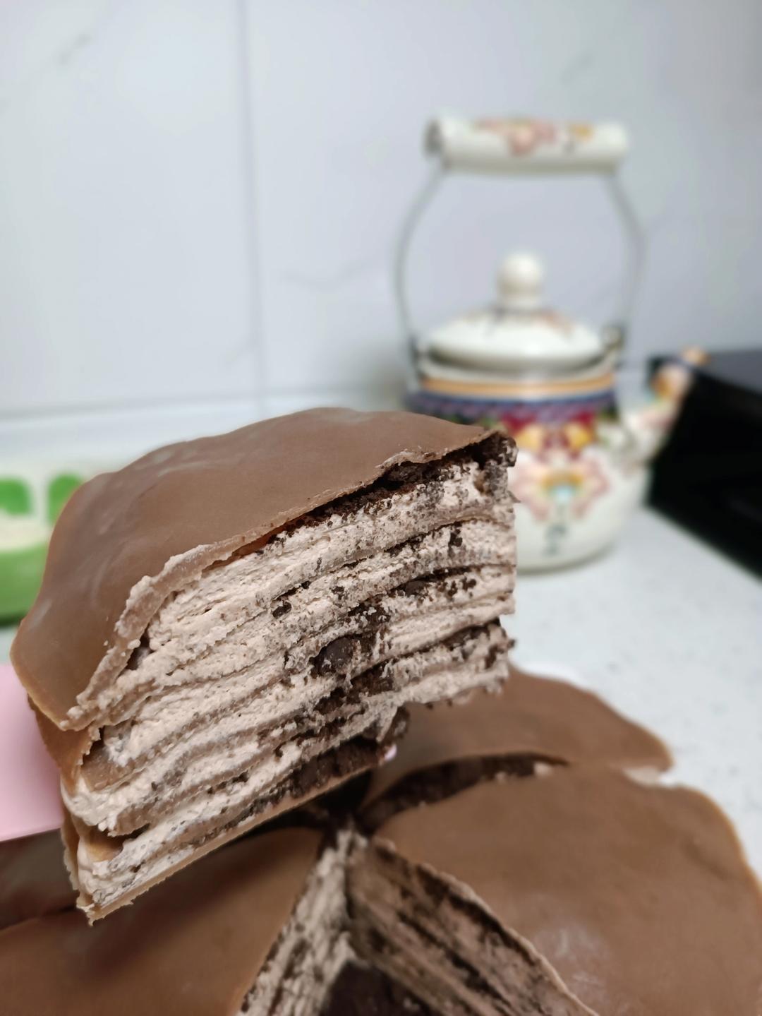 醇正巧克力千层