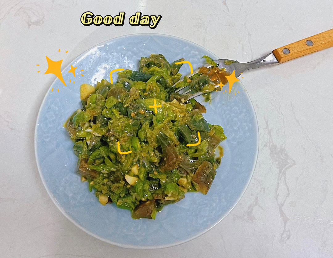 皮蛋擂辣椒