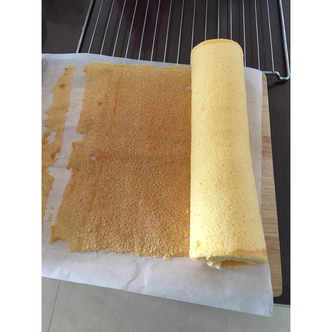 原味蛋糕卷(后蛋法)
