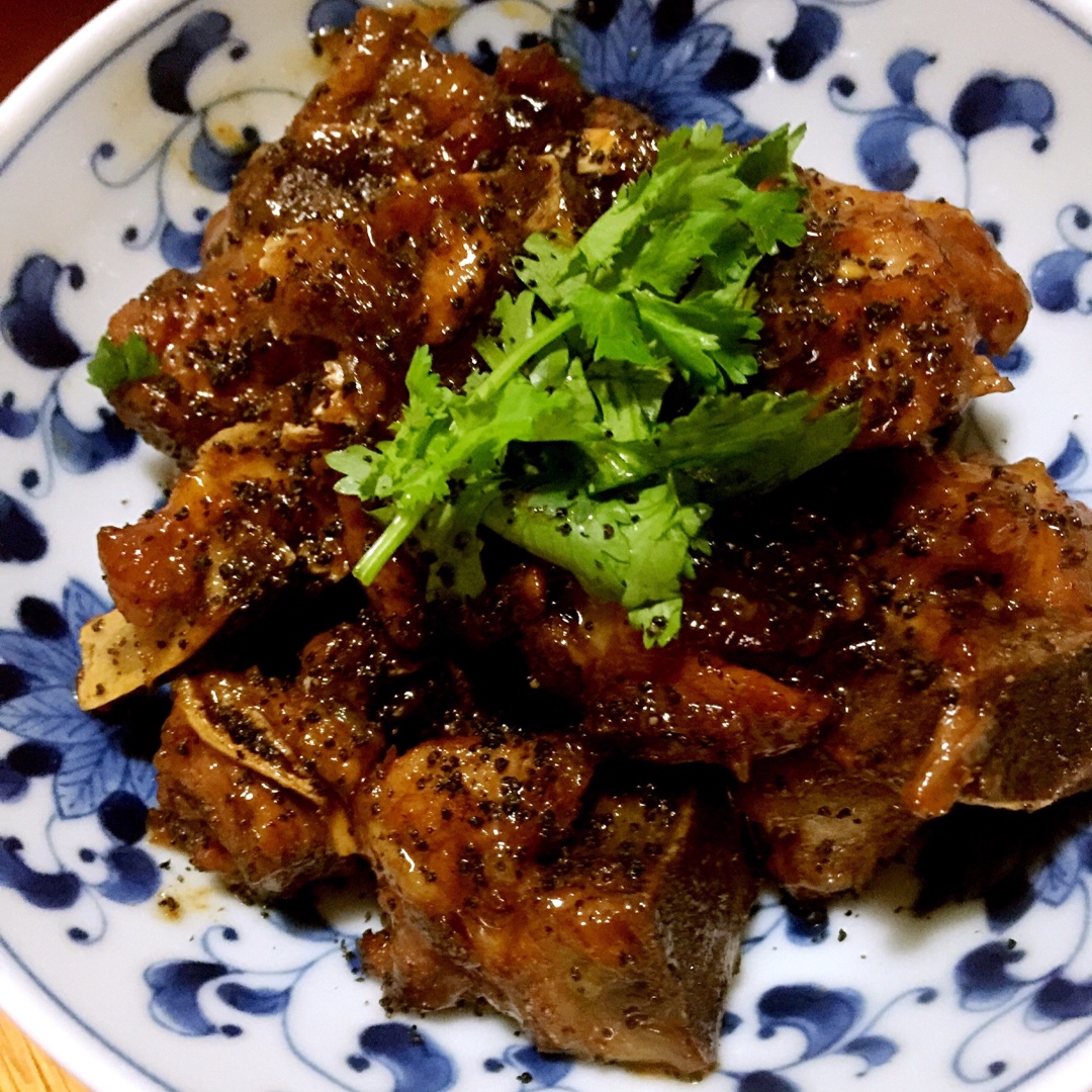 冰花梅酱烧排骨