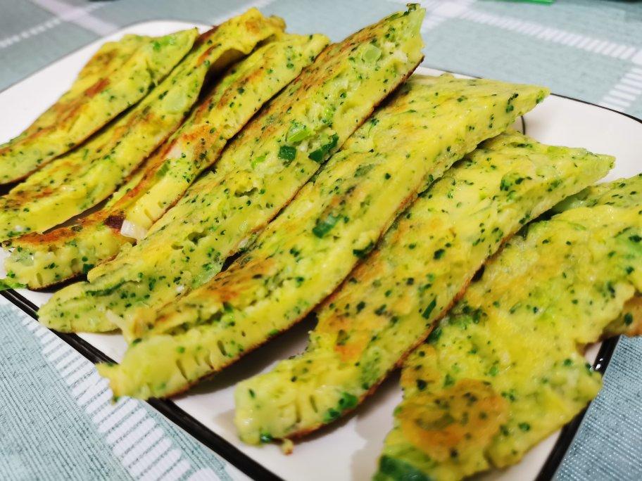 胡萝卜西兰花鸡蛋饼