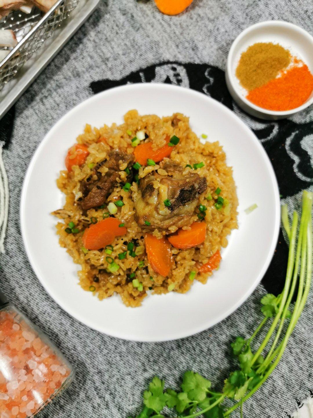 草原手抓羊肉饭