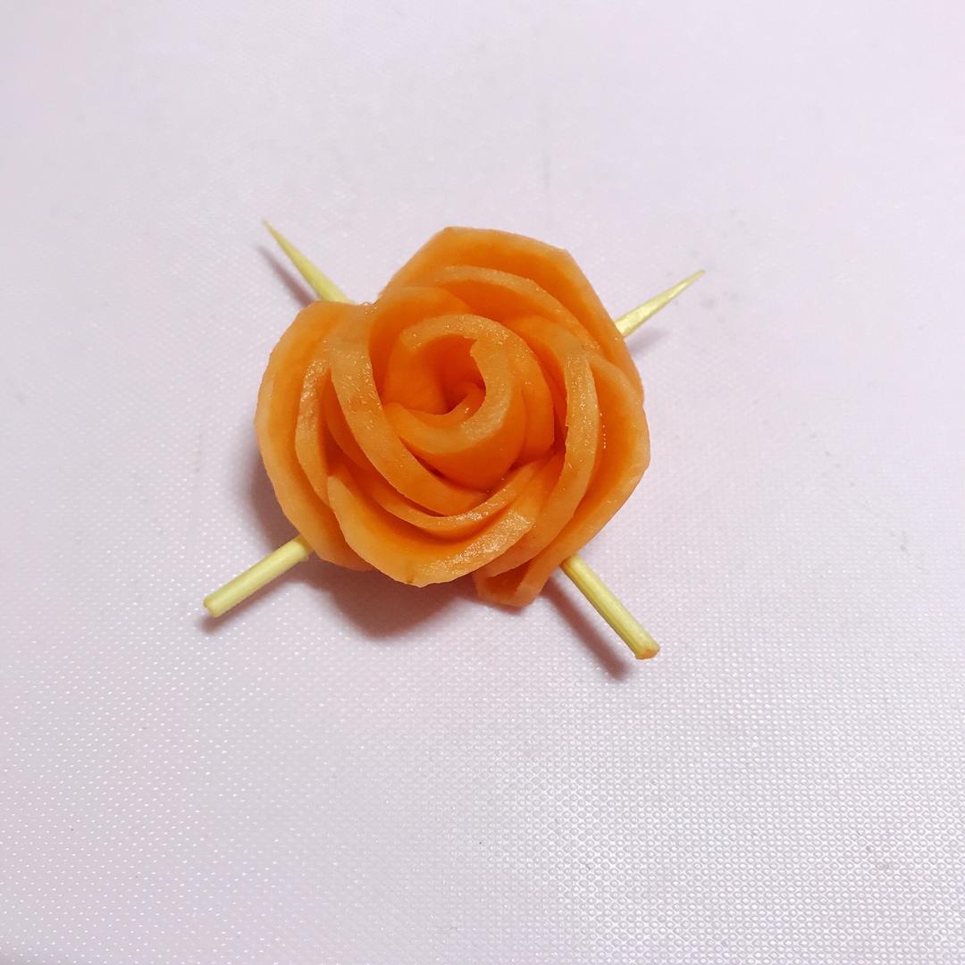 何多言做的胡萝卜花