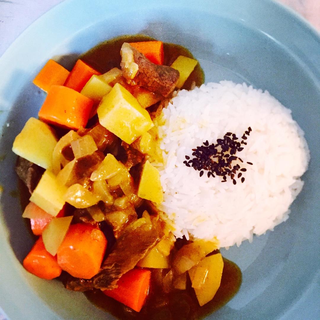 堂妈教你做咖喱牛肉饭