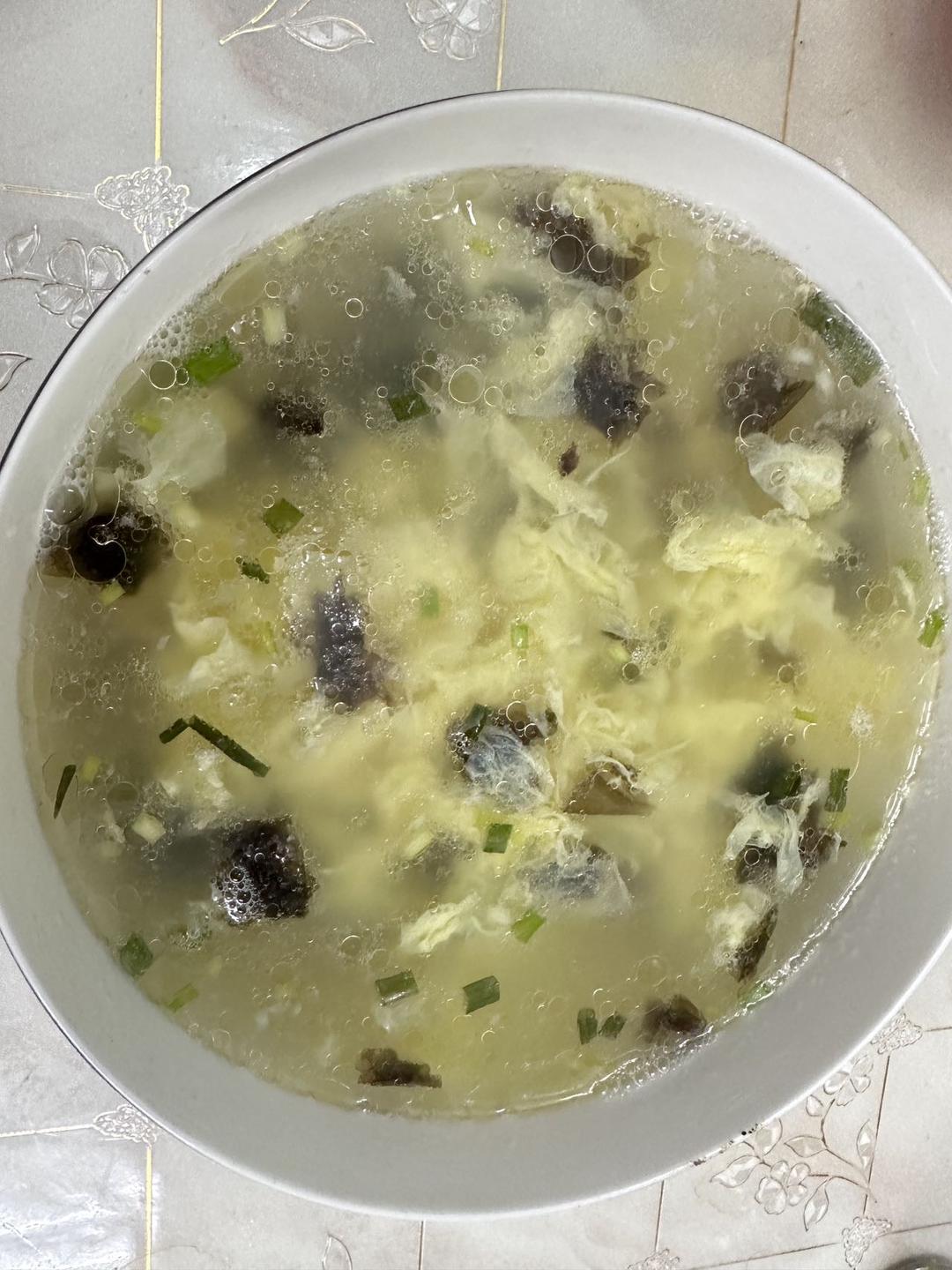 最鲜美好喝的「紫菜蛋花汤」