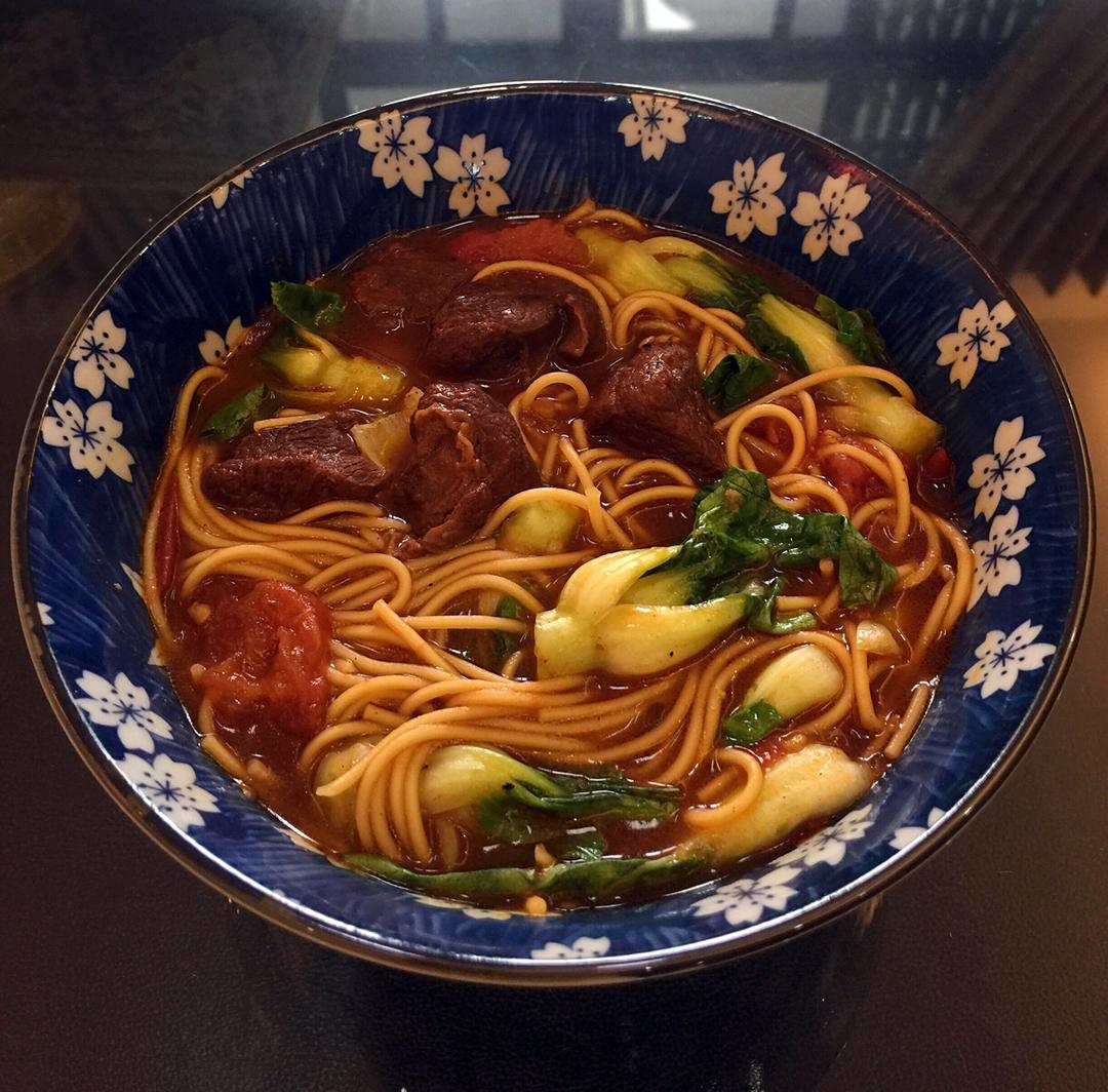 红焖羊肉面