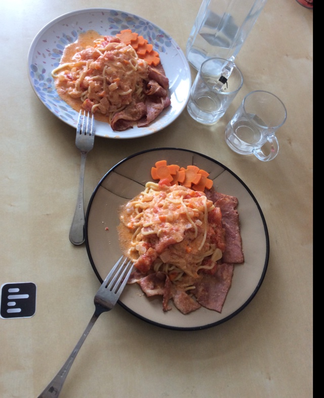 培根番茄意大利面