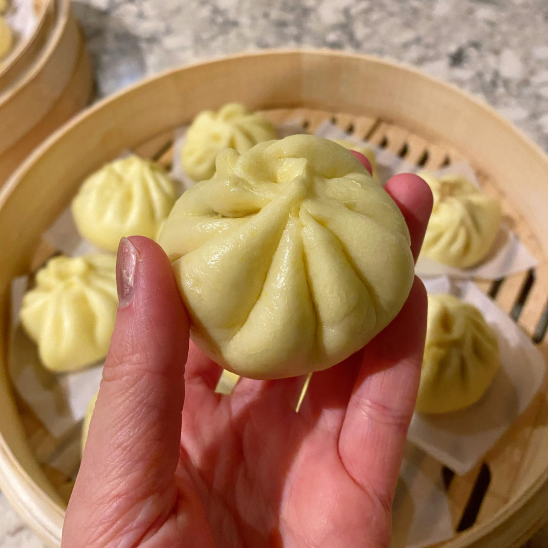 南瓜豆沙包