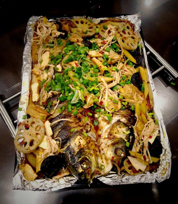anda赵做的烤箱烤鱼