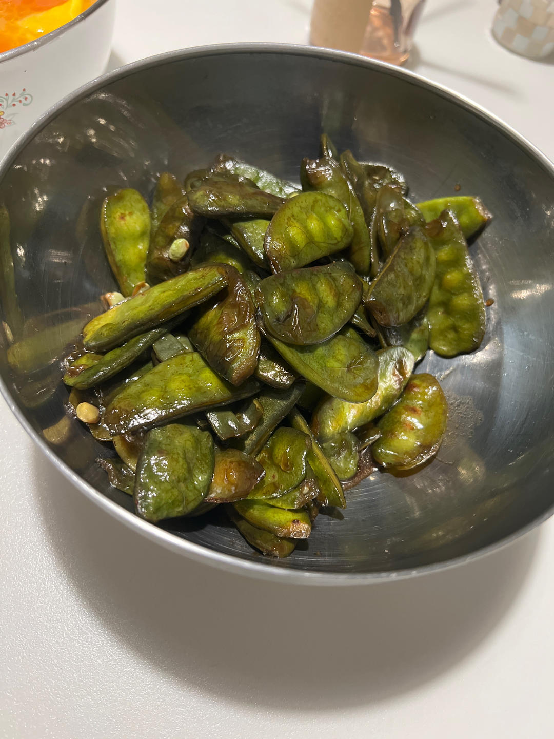 酱爆扁豆（老派上海本帮做法）