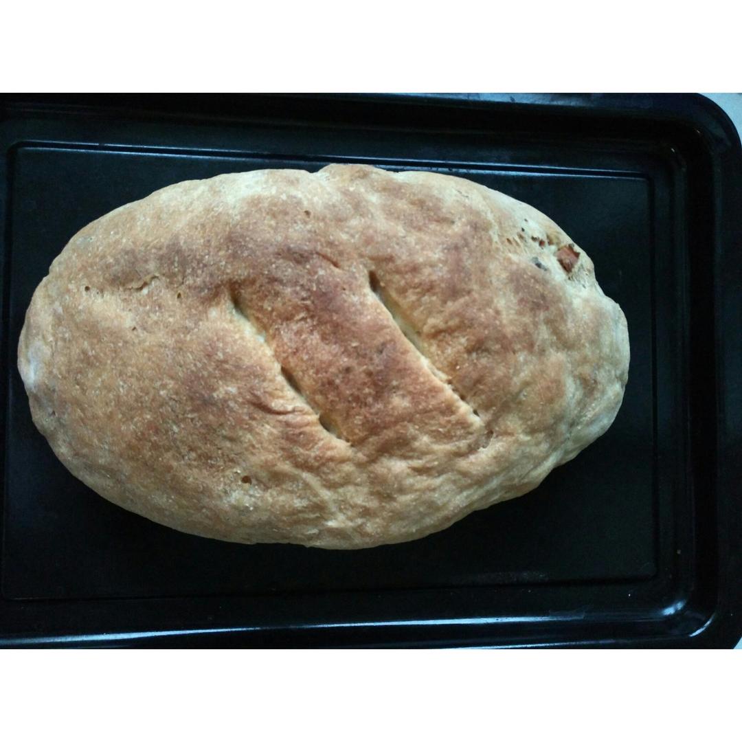 全麦核桃面包---无糖无油