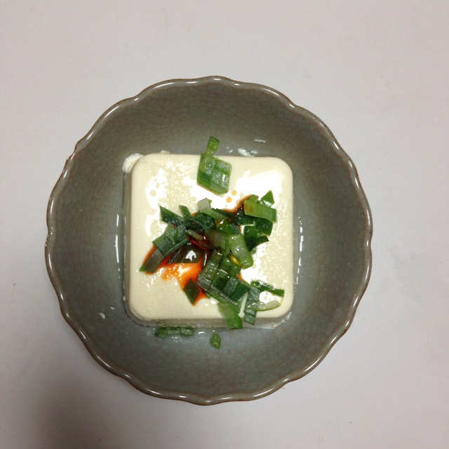 小葱拌豆腐