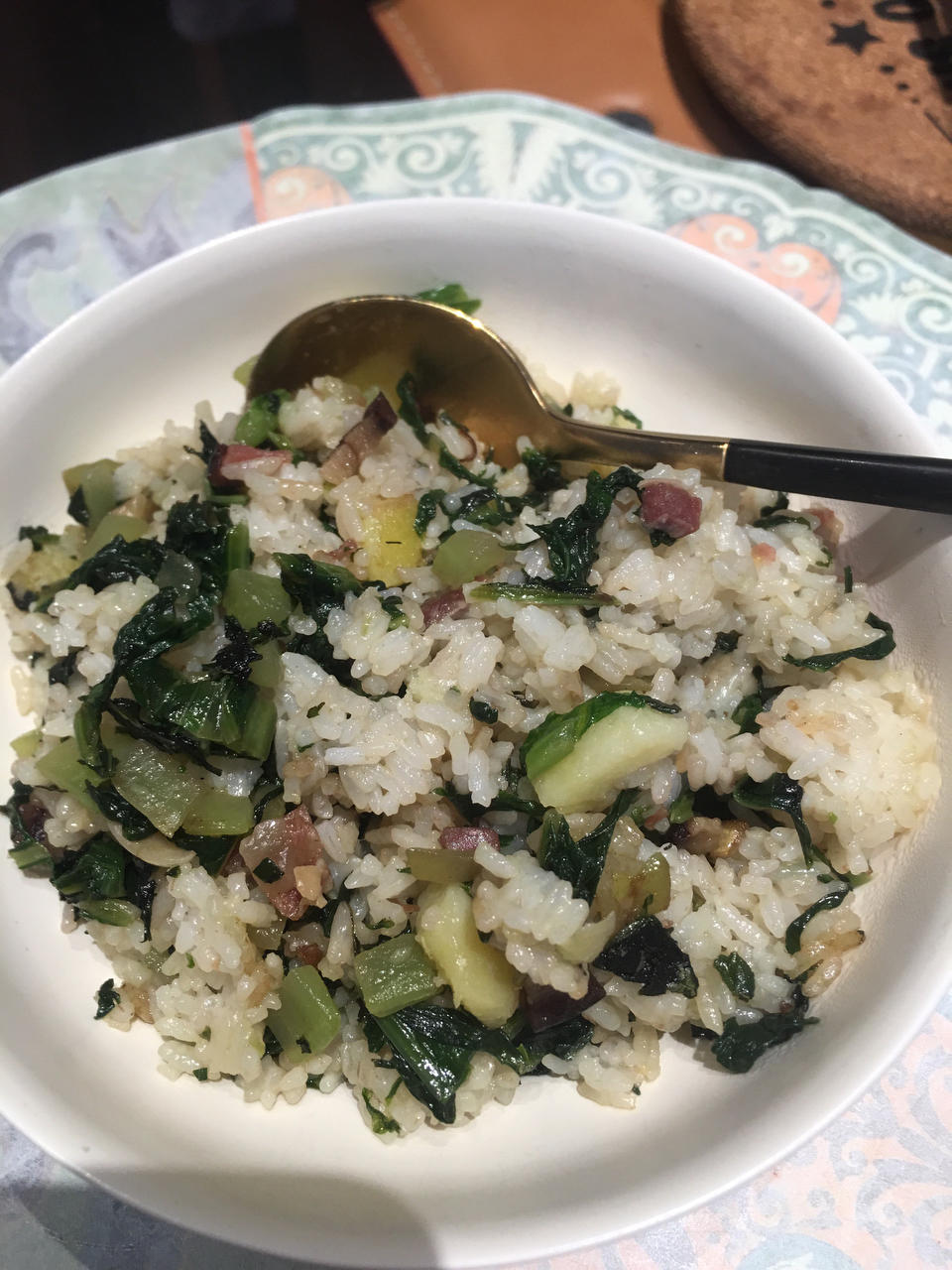 上海菜饭（莴笋叶版）