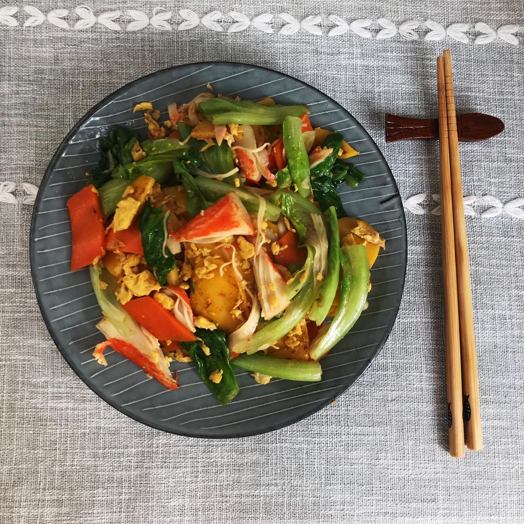 停不下来的韩国蟹棒炒年糕