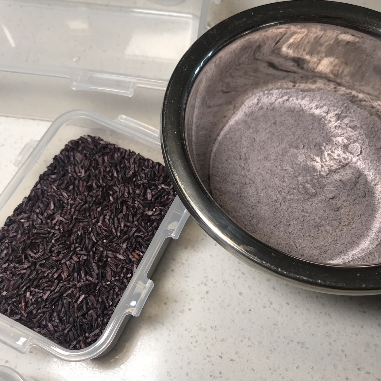 美善品紫米糕的做法 步骤1