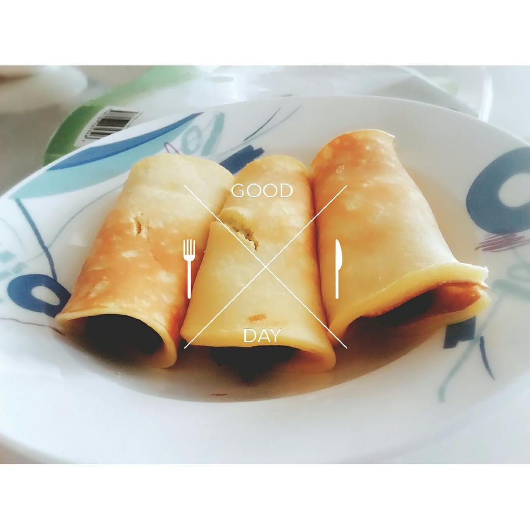 红豆铜锣烧：红豆沙，这样夹着吃最妙！