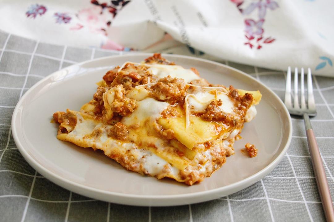 #厨友社第十二期 | 最简单的西餐#千层肉酱意面Lasagne—加菲猫的最爱