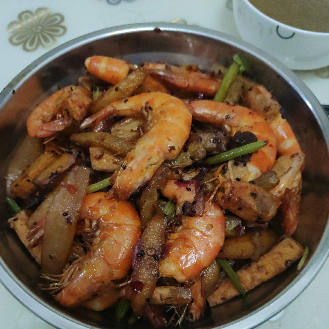 干锅香辣虾