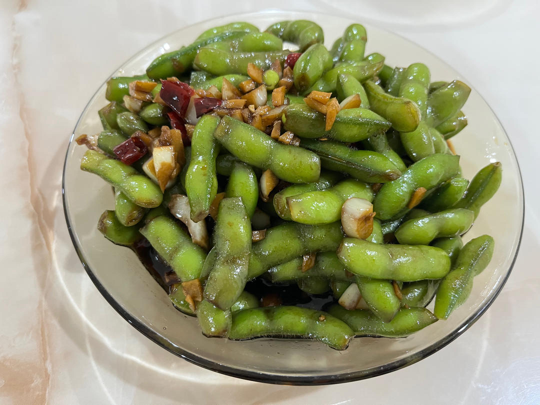 武汉夏夜狂欢菜 | 凉拌毛豆