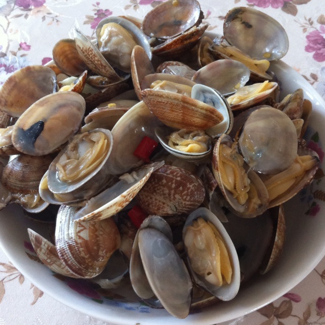 清炒花蛤