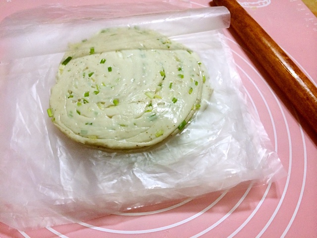 家常葱油饼