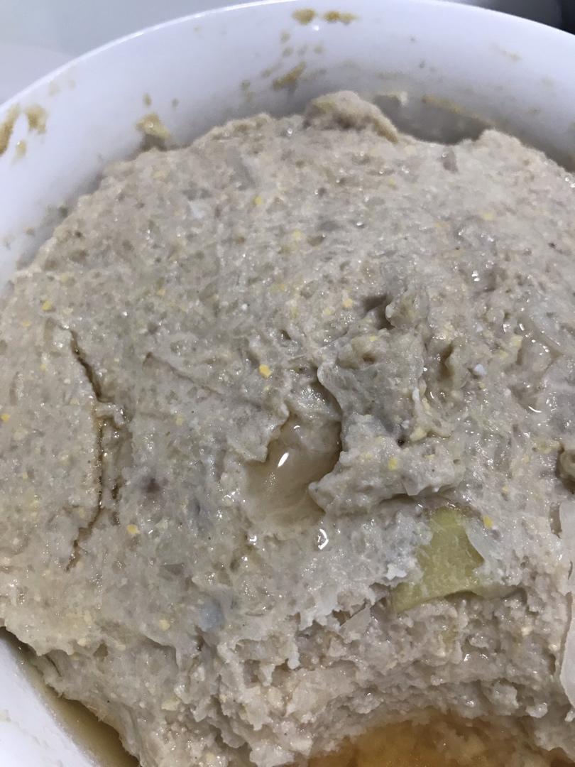咸蛋蒸肉饼