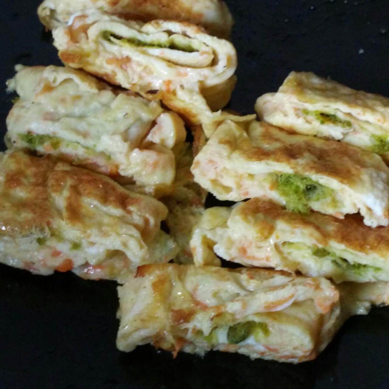 宝宝辅食：厚蛋烧（12m+）