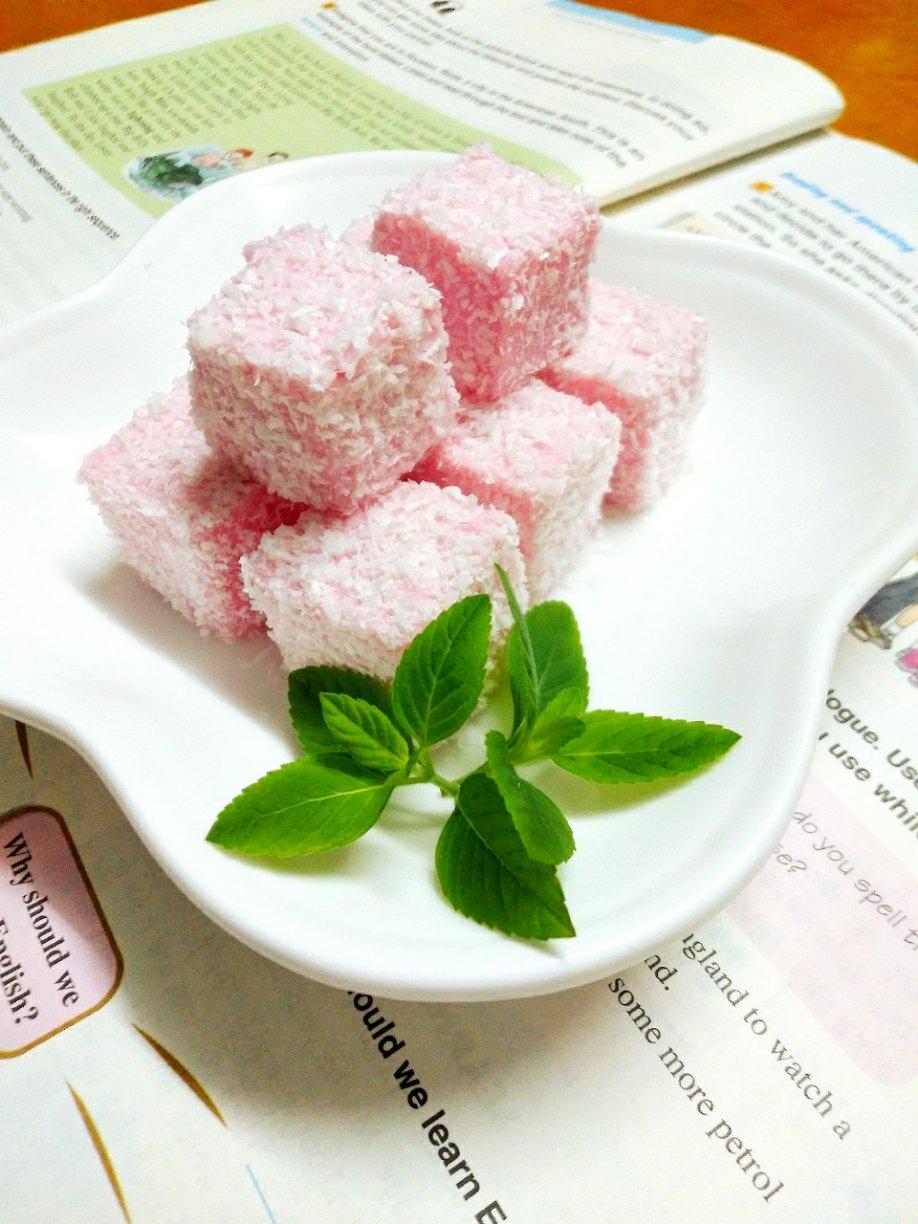 少女心爆棚的火龙果牛奶小方