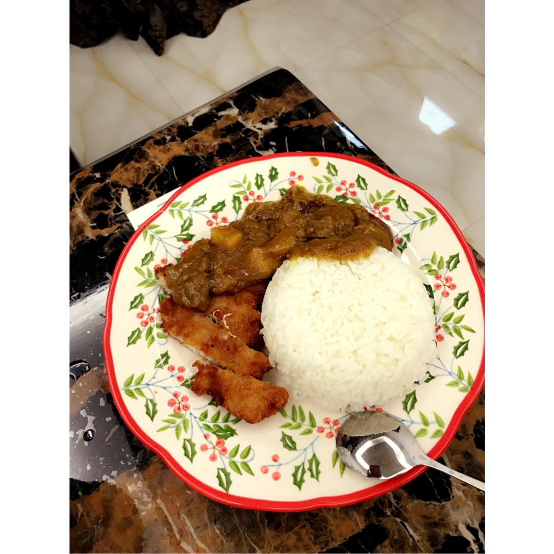 咖喱猪排饭