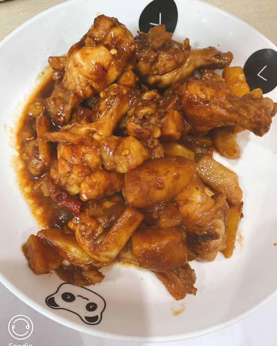 连汤汁都不剩的红烧土豆翅根
