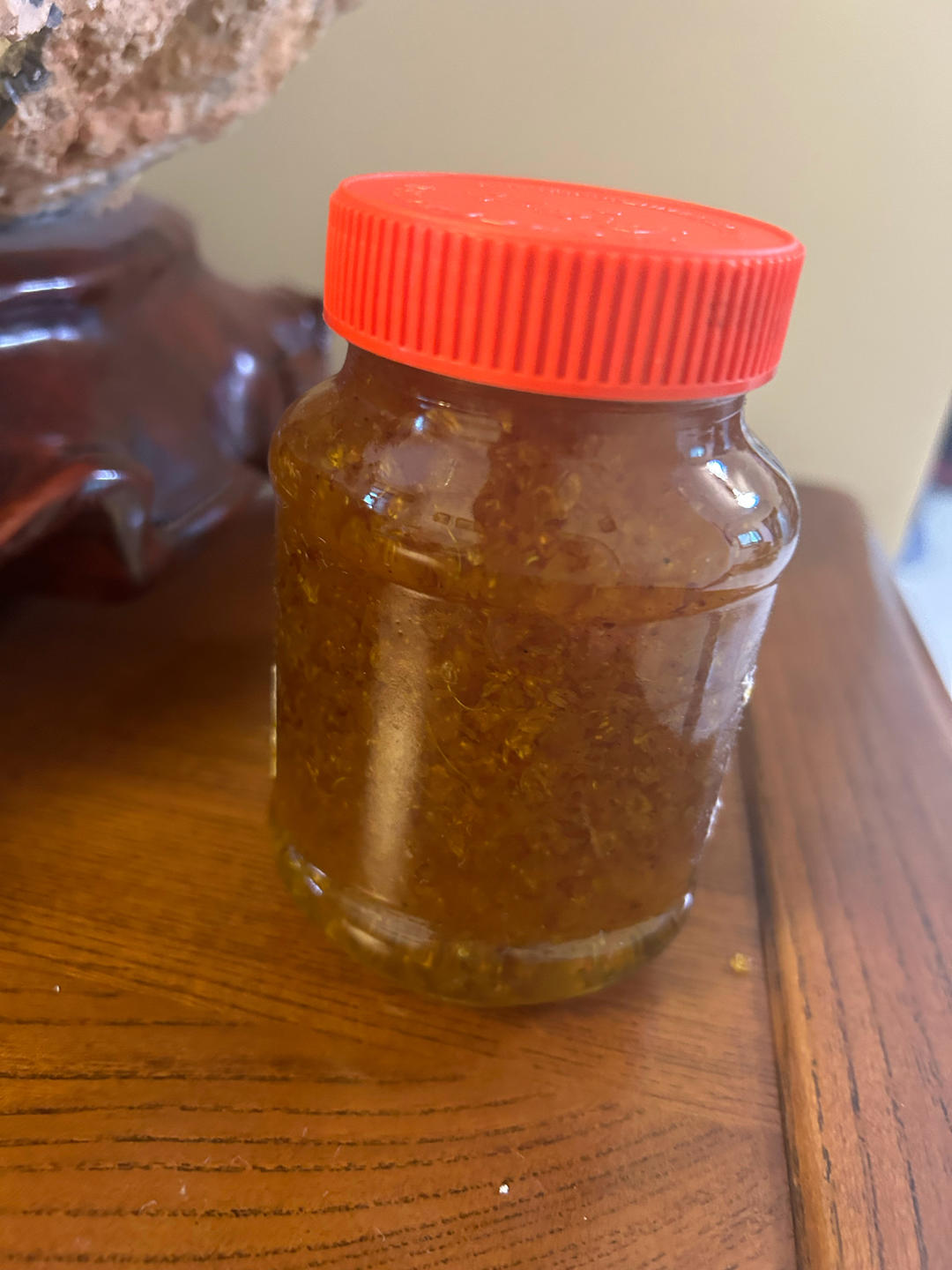 路边采的桂花做成这个桂花酱也太好吃了！