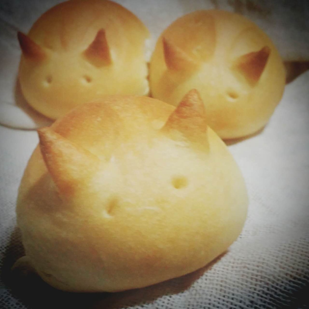 呆萌卡通小餐包