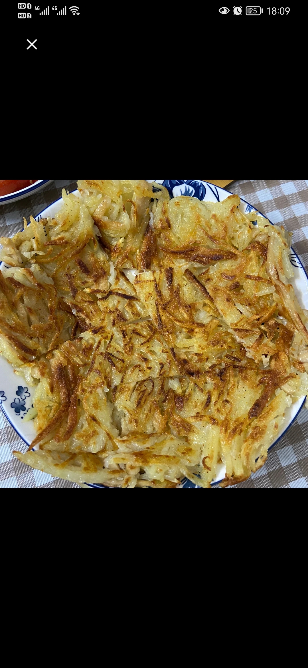 土豆饼(土豆胡萝卜丝饼)