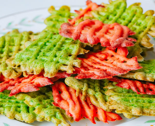 网格饼的做法
