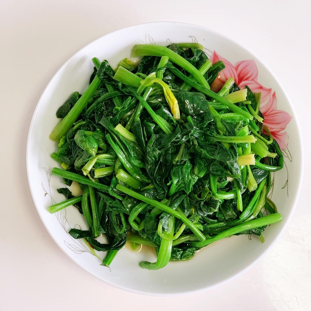 凉拌菠菜