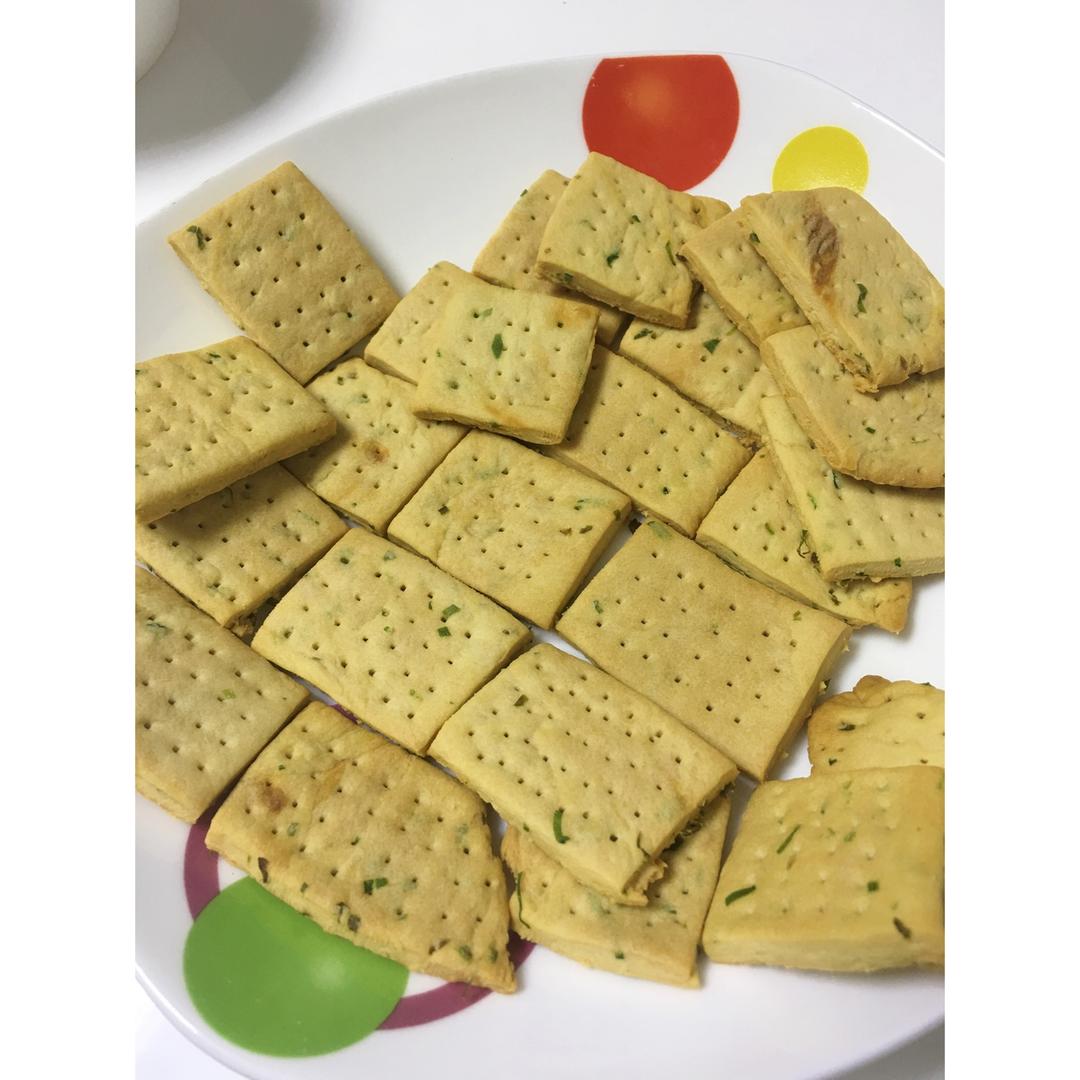 嘎嘣脆——香葱苏打饼干