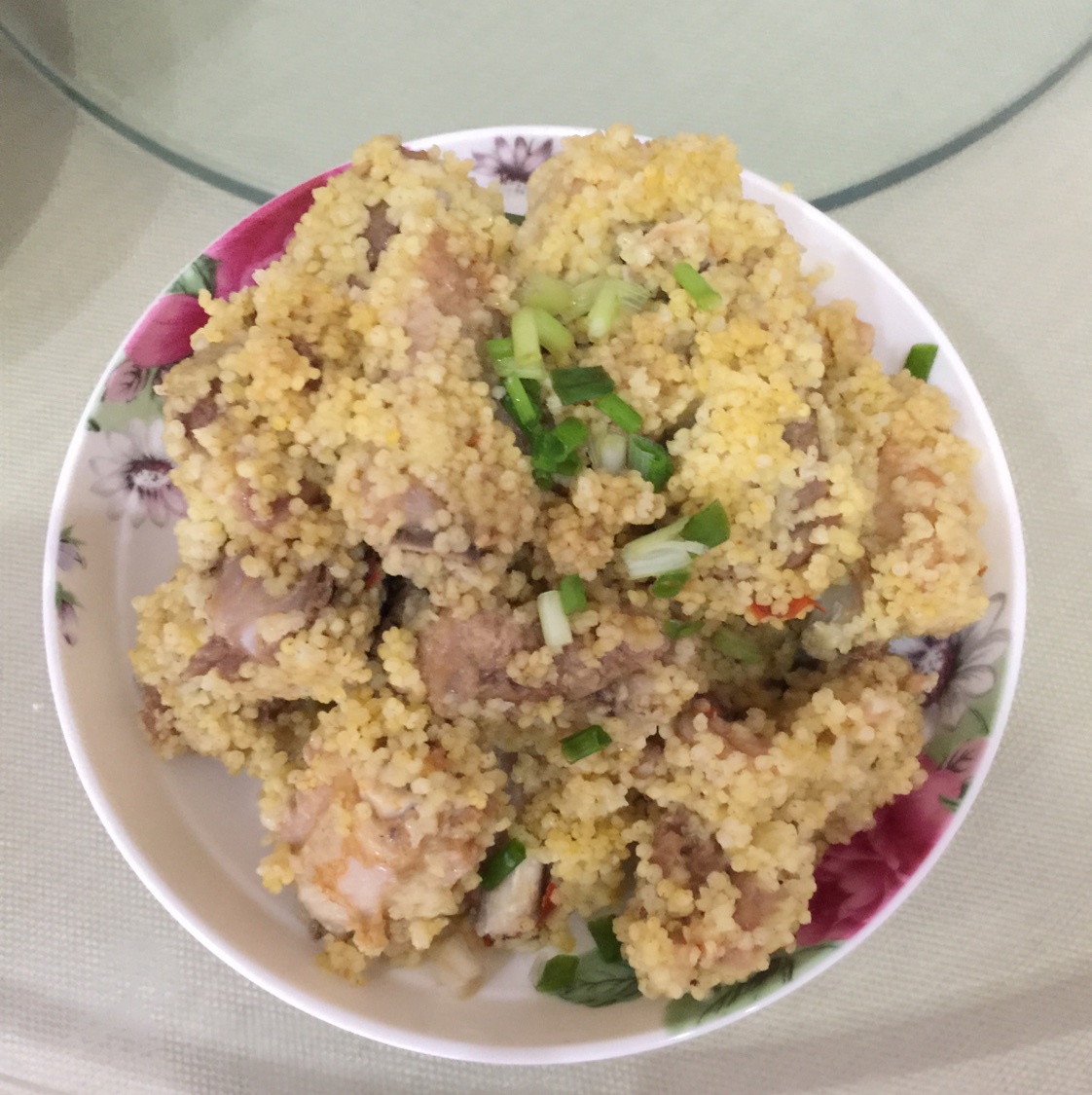 小米蒸排骨